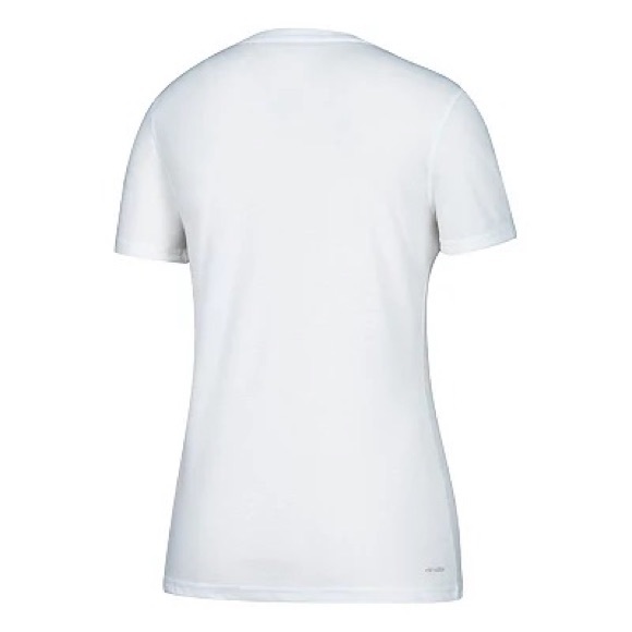 Adidas Orlando City SC New White Dassler Pattern V-Neck T-Shirt - M - Picture 3 of 4